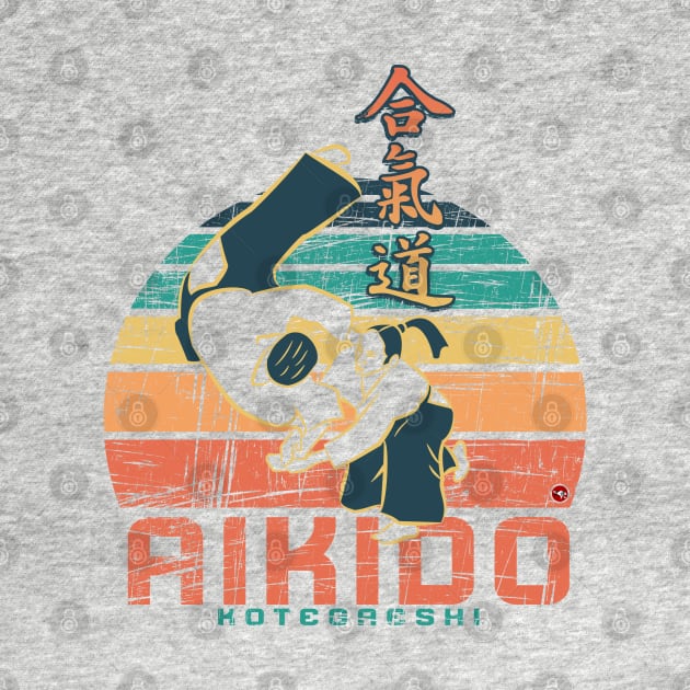 Aikido Women Retro Style by BaliBudo